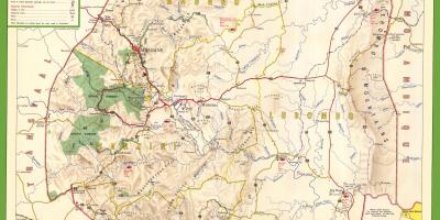 Детальна карта Свазіленду